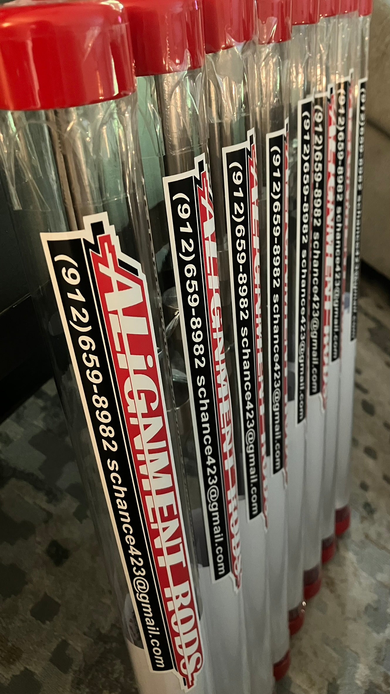 ALiGNMENT RODS - Motorcycle wheel alignment tool